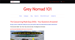Desktop Screenshot of greynomad101.com